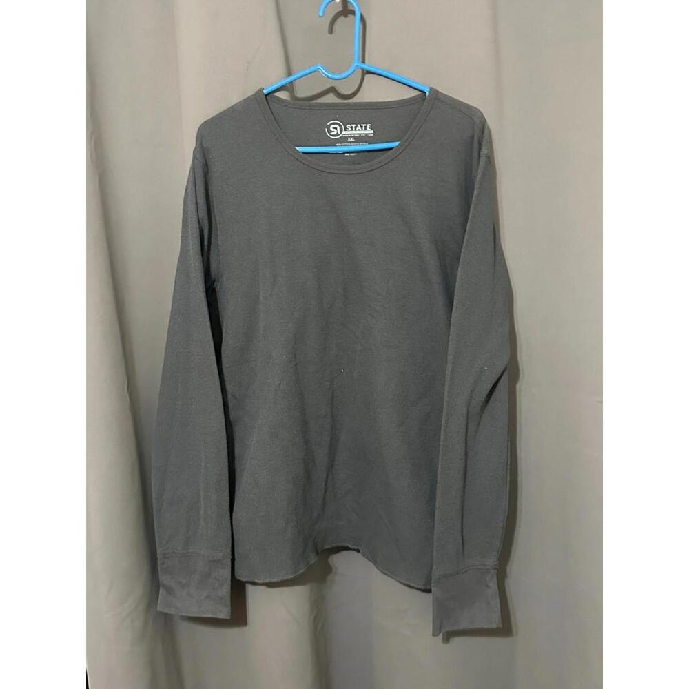 STATE Waffle-Knit Long Sleeve Shirt – XXL – Vintage Rogue Apparel